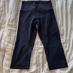 Black Capri Size 4 Lululemon Leggings